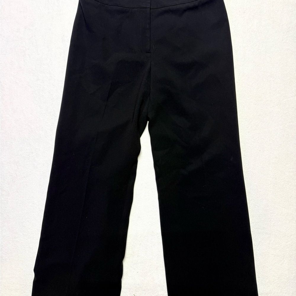 Ann Taylor Black Wide-Leg Pants